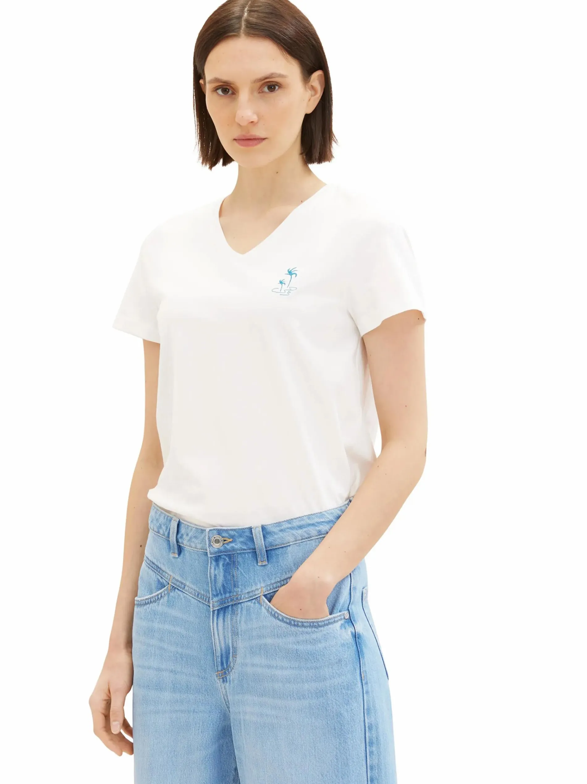 Damen T-Shirt im Streifenlook