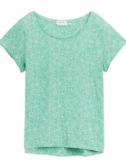 Damen T-Shirt meliert