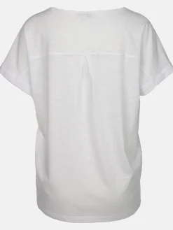 Damen T-Shirt mit Glitzerfrontprint