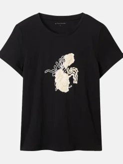 Damen T-Shirt mit Rubber Print