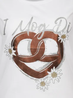 Damen T-Shirt mit Trachtenmotiv