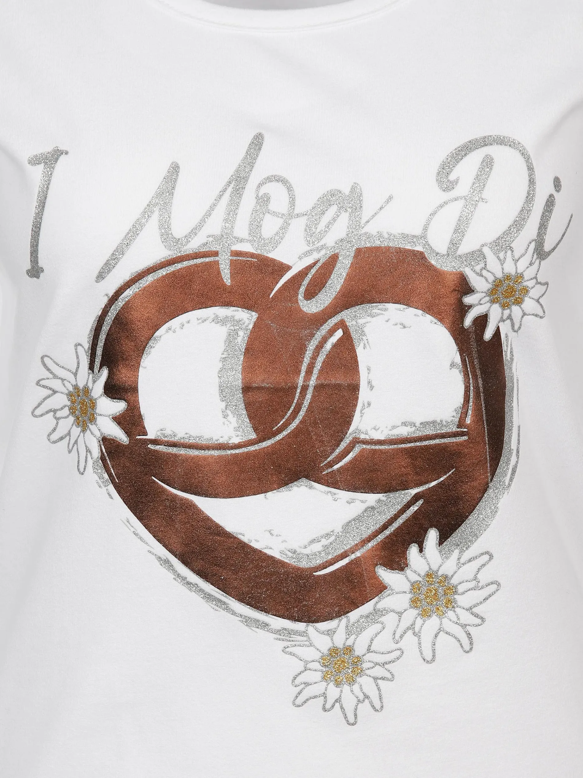 Damen T-Shirt mit Trachtenmotiv