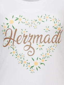 Damen T-Shirt mit Trachtenmotiv