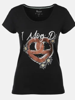 Damen T-Shirt mit Trachtenmotiv