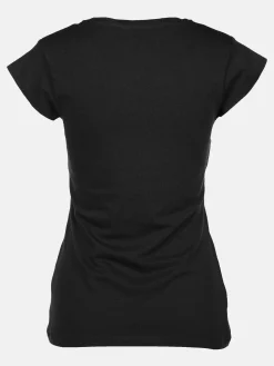 Damen T-Shirt unifarben