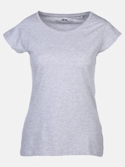 Damen T-Shirt unifarben