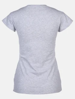 Damen T-Shirt unifarben