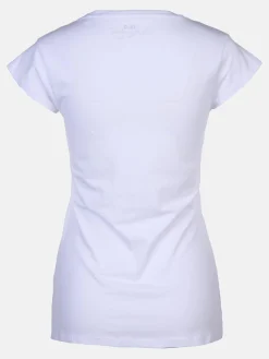 Damen T-Shirt unifarben