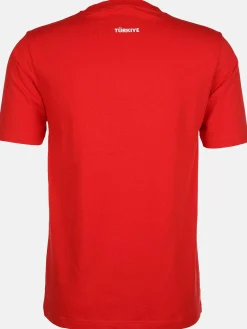 Damen/Herren T-Shirt mit Länderfahne Fussball EM24