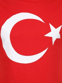 Damen/Herren T-Shirt mit Länderfahne Fussball EM24