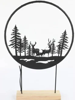 Deko Objekt mit weihnachtlichem Motiv