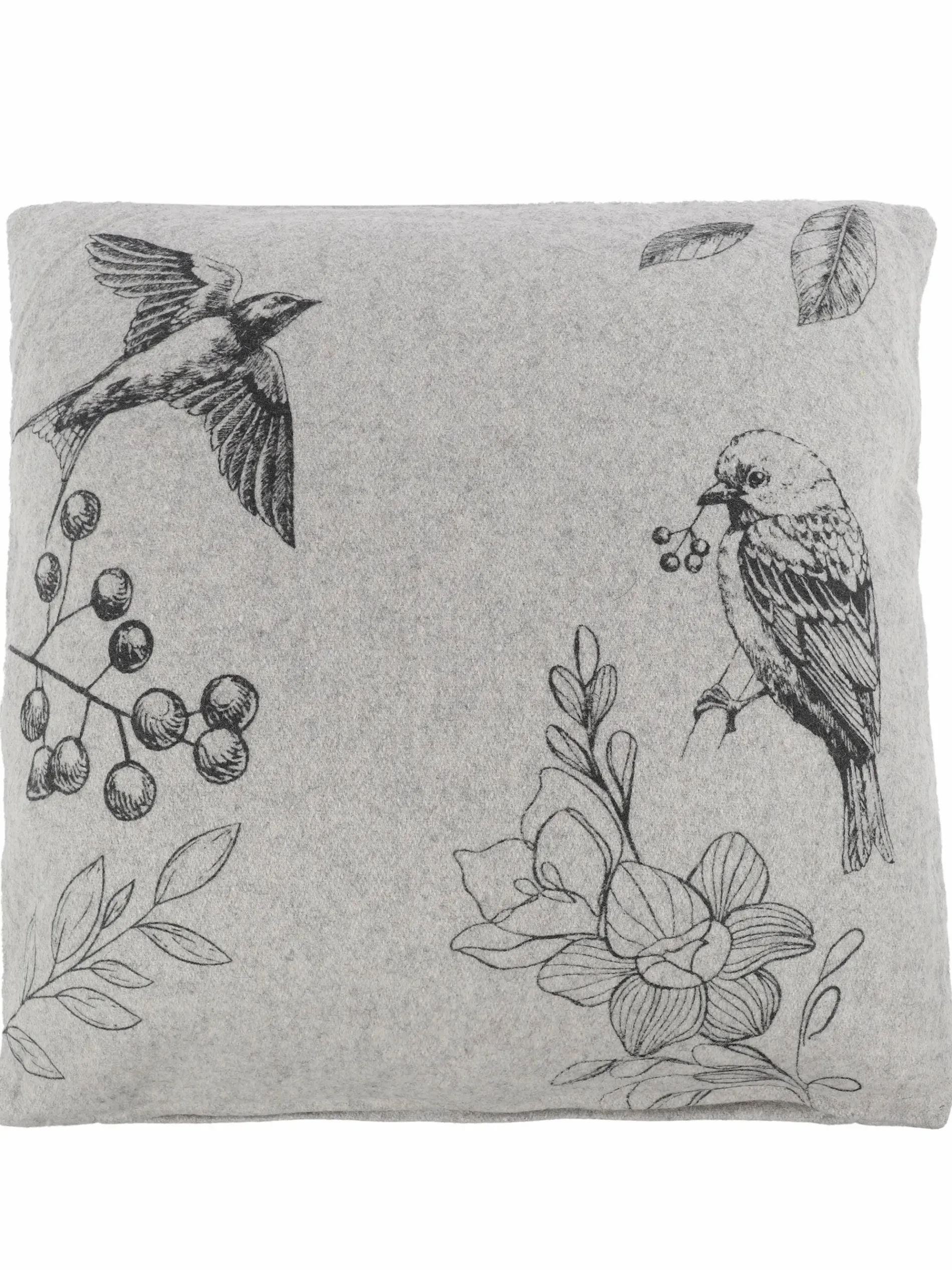 Dekokissen Filz, 45x45cm, mit Füllung