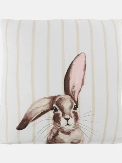 Dekokissen Hase, 45x45cm, mit Füllung