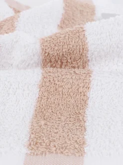 Duschtuch gestreift, 70x130cm