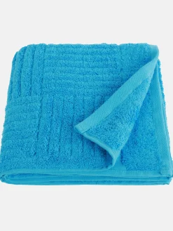 Duschtuch mit Carremuster 70x140cm