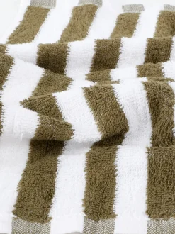 Duschtuch mit Streifen, 70x130cm