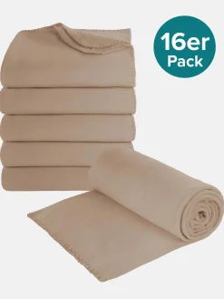 16er Pack Fleecedecke 130x170cm