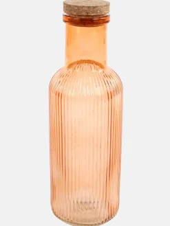 Glasflasche mit Korkstopfen