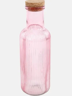 Glasflasche mit Korkstopfen