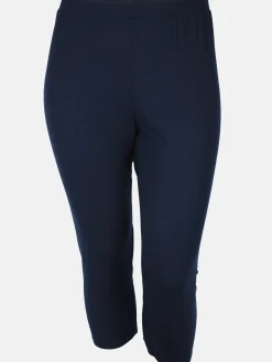 Große Größen Basic Capri-Leggings