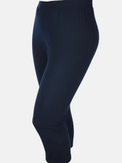 Große Größen Basic Capri-Leggings
