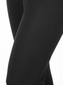 Große Größen Basic Capri-Leggings