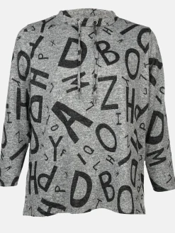 Große Größen Flauschshirt