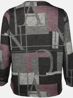 Große Größen Flauschshirt