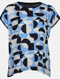 Große Größen Shirt im Materialmix