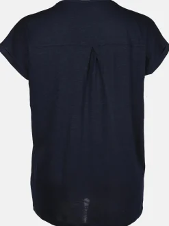 Große Größen Shirt mit Glitzerprint