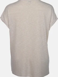 Große Größen Shirt mit Silberprint