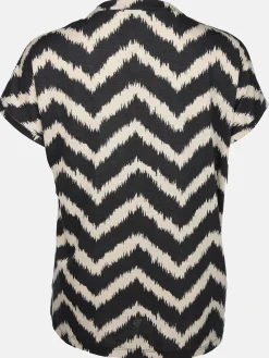 Große Größen Shirt mit Streifen-Design