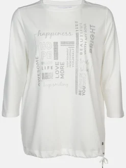 Große Größen Sweatshirt mit Druck