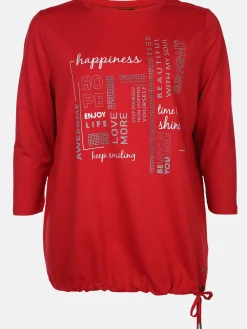 Große Größen Sweatshirt mit Druck