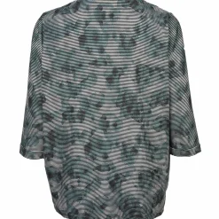 Große Großen Sweatshirt mit 3/4 Arm