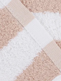 Gästetuch mit Streifen, 30x50cm