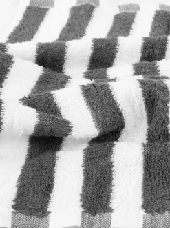 Gästetuch mit Streifen, 30x50cm