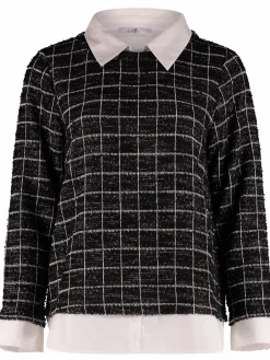 Hailys EB-2311009 LS P TP CO44CO 2in1Bluse