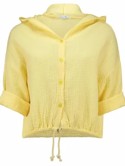 Hailys MA44DDY Musselinbluse mit Kapuze