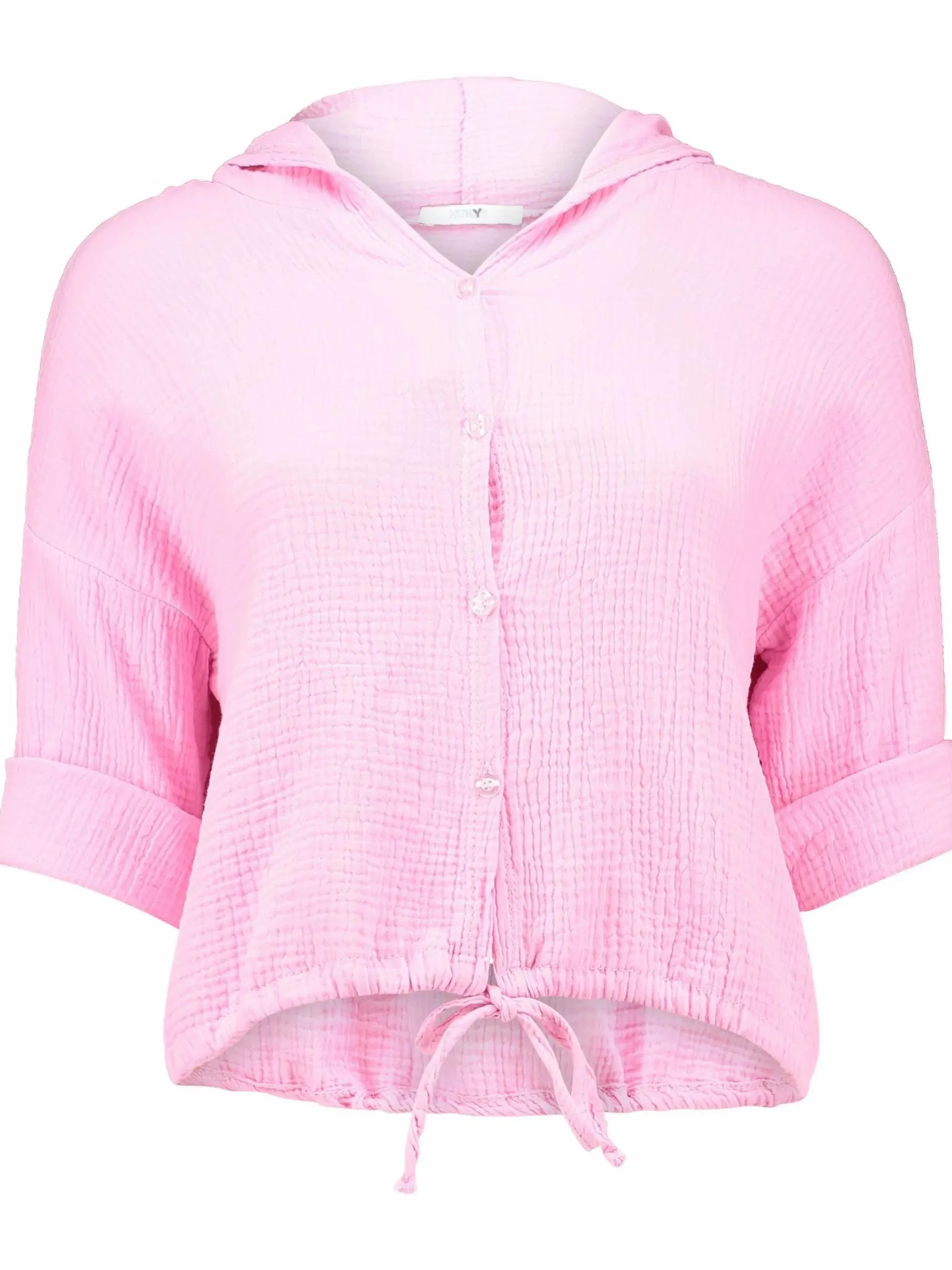 Hailys MA44DDY Musselinbluse mit Kapuze