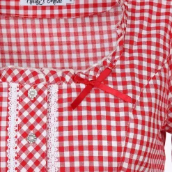 Hailys VI44CKI Trachtenbluse kariert