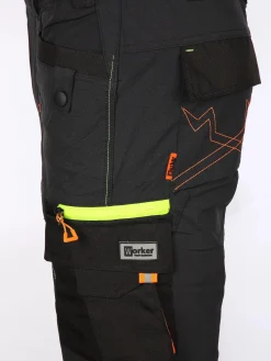 Herren Arbeitshose mit Superflex und vielen Details