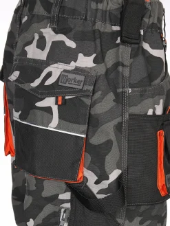 Herren Arbeitshose mit vielen Details