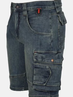 Herren Arbeits-Jeansshort