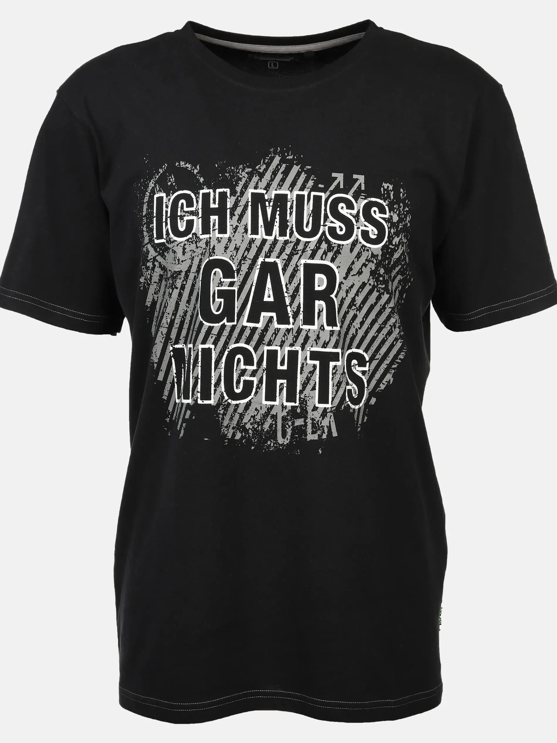 Herren Arbeitsshirt mit Frontspruch