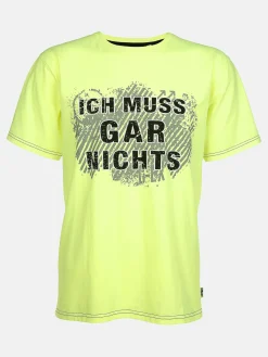 Herren Arbeits-Shirt mit Frontprint