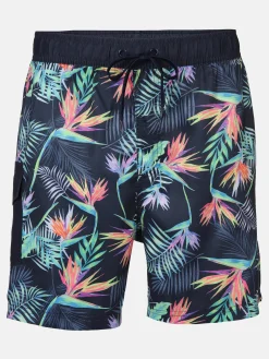 Herren Badeshorts mit Alloverprint
