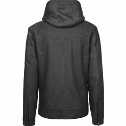 Herren Bikerjacke 2in1 mit Kapuze