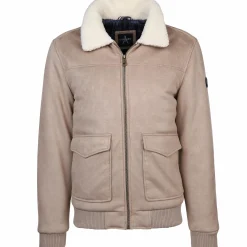 Herren Blouson-Veloursjacke
