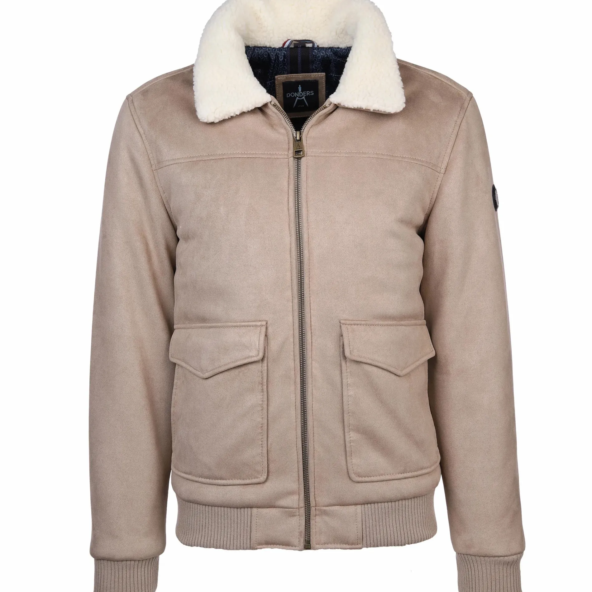 Herren Blouson-Veloursjacke